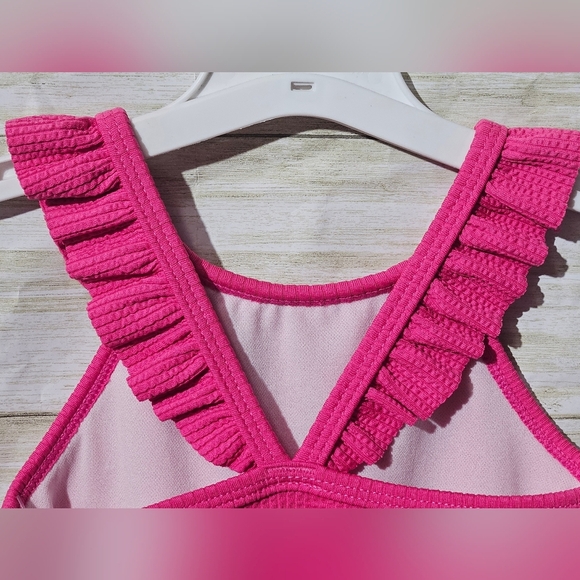 Carter's  solid pink girls bathing suit - Picture 8 of 8